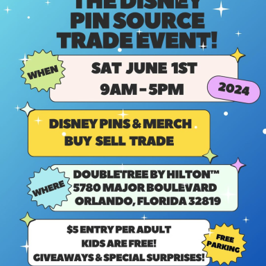 Disney Pin Source Trade Event