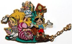 Pin 55161 - DLRP - Once Upon a Dream - Parade Series - Pinocchio, Alice, Cheshire Cat.jpg