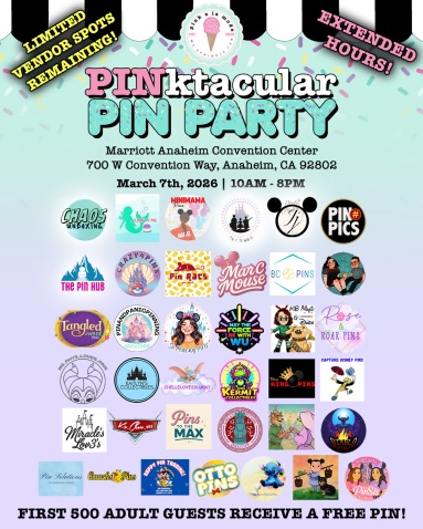 Spring 2026 Pink A La Mode PINKtacular Pin Party
