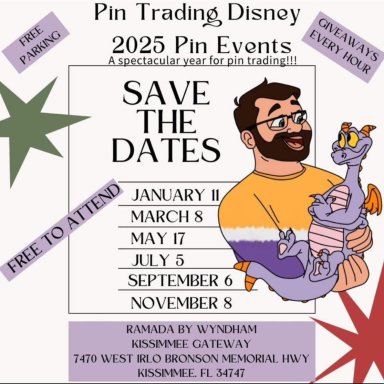 Pin Trading Disney 2025 Events, Kissimmee, FL