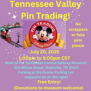 Tennessee Valley Pin Trading! July 20, 2025