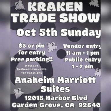Kraken Trade Show, October 5th, 2025 event image