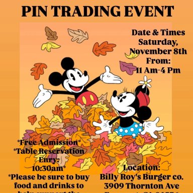 NorCal Pin Traders Pin Trading Event - Nov 8 2025