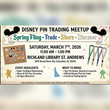 Spring Fling, Trade, Share, Discover, March 7, 2026