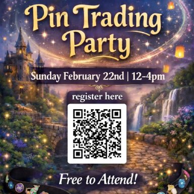 Disney Pin Trading Party @ Traust, February 22, 2026