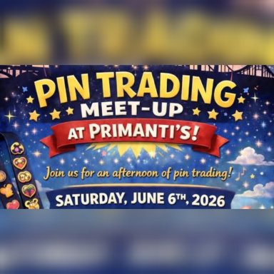Pittsburgh PA, Pin Trading Meet-Up at Primanti’s, June 6 2026