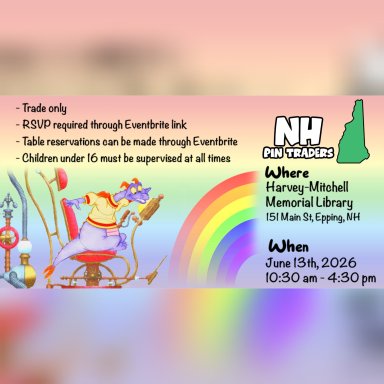 NH Pin Traders, Trade Only Event, June 13, 2026