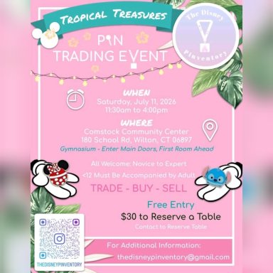 Connecticut, Pin Trading Event, July 11, 2026