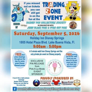 Lake Buena Vista, Tr-A-ding Z-one Event, September 5, 2026