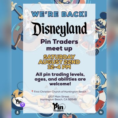 Huntington Beach, CA Pin Trader Meet Up, August 22, 2026