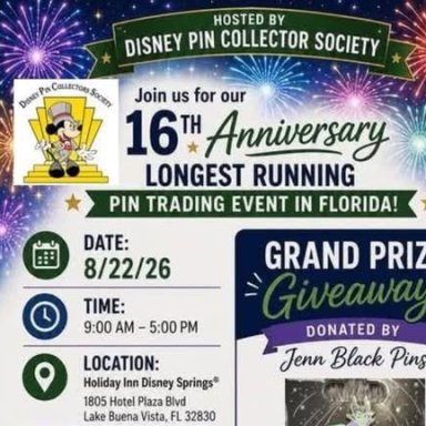 Lake Buena Vista, FL, DPCS Pin Trading Event, August 22, 2026