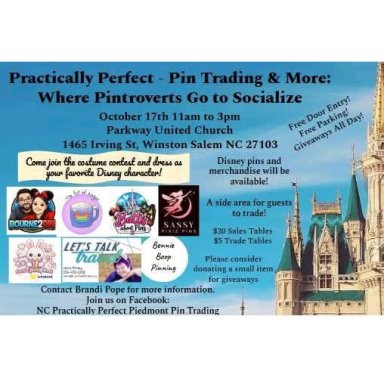 Winston Salem, NC; Practically Perfect Disney Event; October 17, 2026