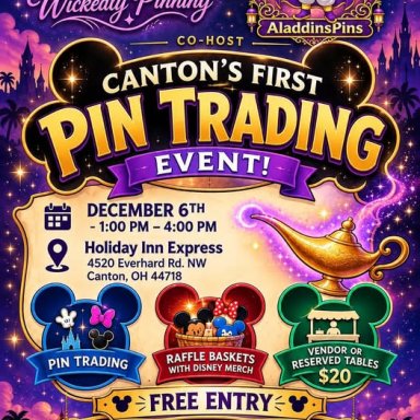 Canton, OH; Pin Trading Event; December 6, 2026