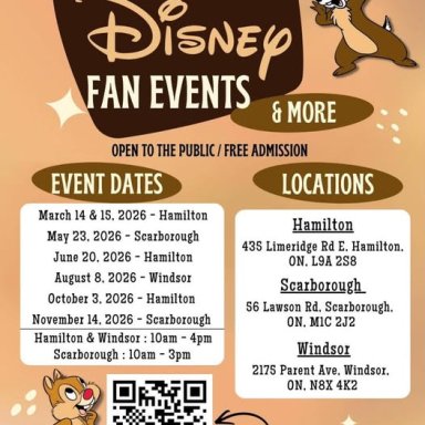 Scarborough, ON, Canada; Disney Fan Events; November 14, 2026